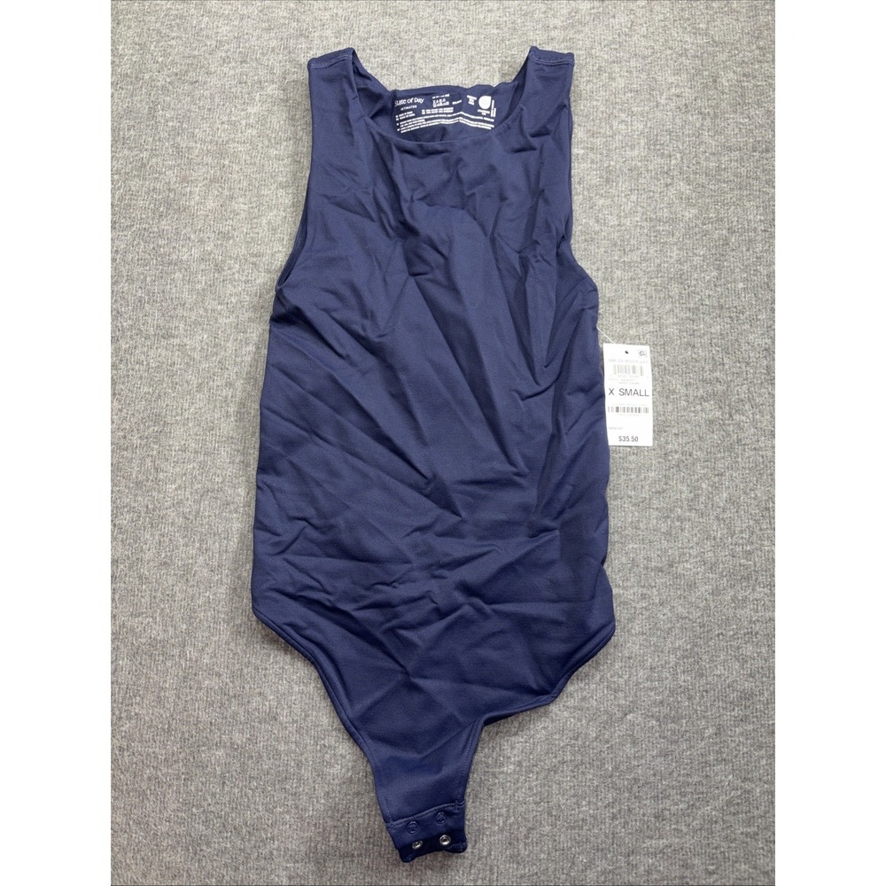 State Of Day Intimidates Navy Dawn Size XS Women's Bodysuit NWT‎
